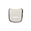 【TFW49】LEATHER HEAD MALLET パターカバー マレット BLKxGREIGE（TFW-T132610009）