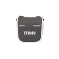【TFW49】LEATHER HEAD MALLET パターカバー マレット WHITExGREY（TFW-T132610009）