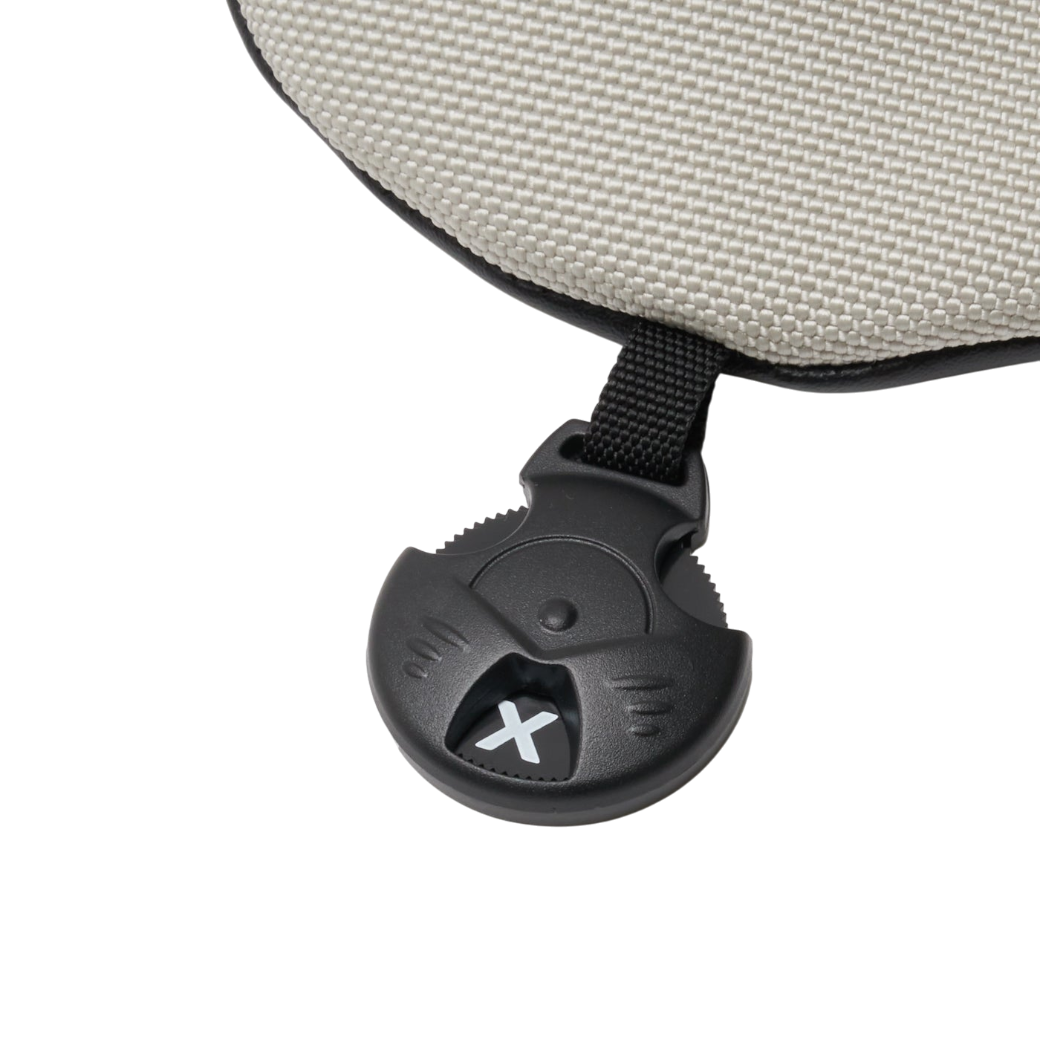 【TFW49】NYLON HEAD COVER FW フェアウェイウッド用 ヘッドカバー GREIGExBLK (TFW-T132610020)
