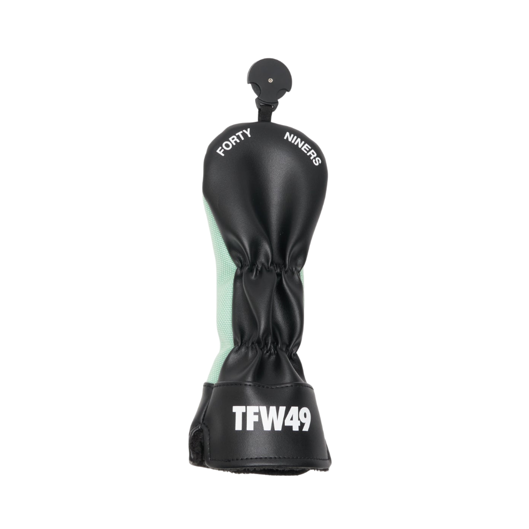 【TFW49】NYLON HEAD COVER UT ユーティリティ用 ヘッドカバー MINTxBLACK (TFW-T132610021)