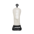 【TFW49】NYLON HEAD COVER UT ユーティリティ用 ヘッドカバー GREIGExBLK (TFW-T132610021)