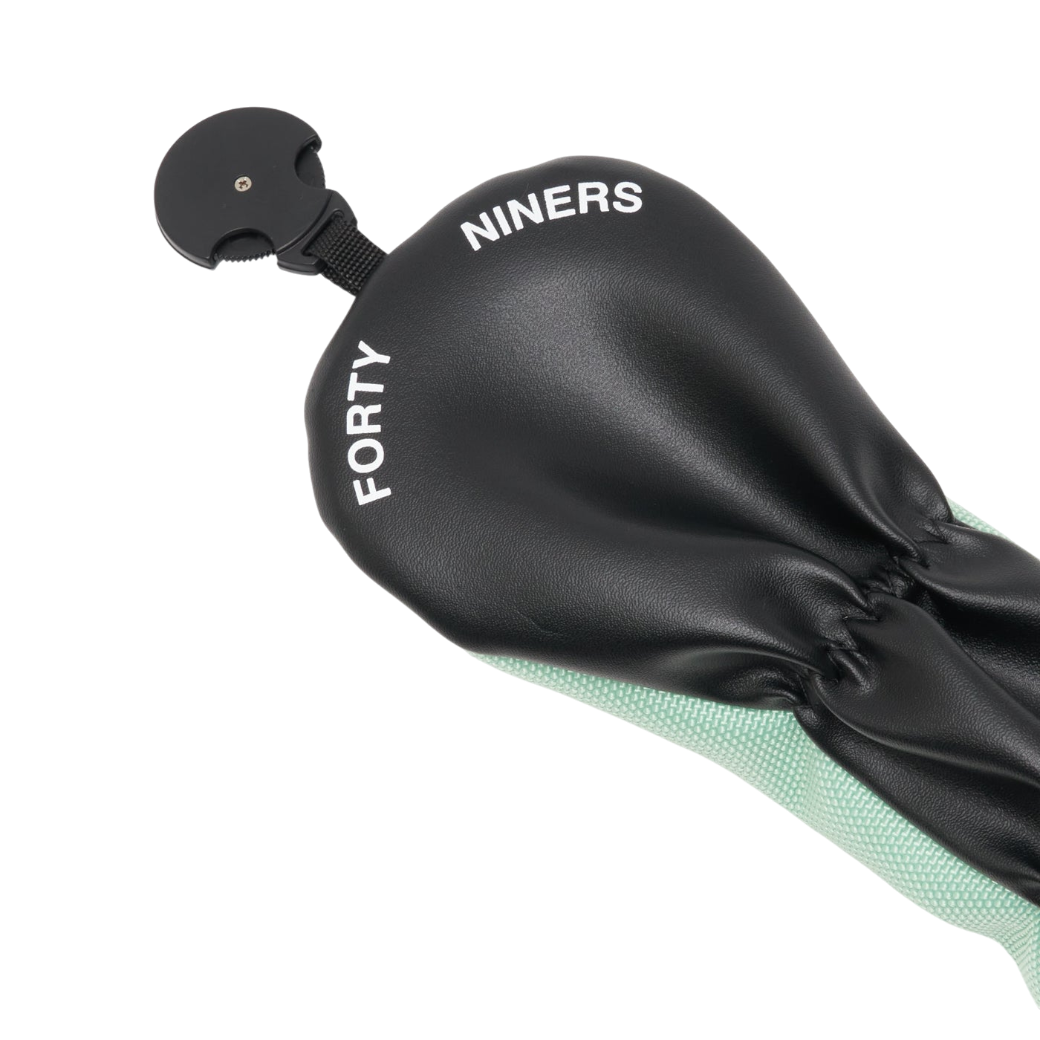 【TFW49】NYLON HEAD COVER UT ユーティリティ用 ヘッドカバー MINTxBLACK (TFW-T132610021)