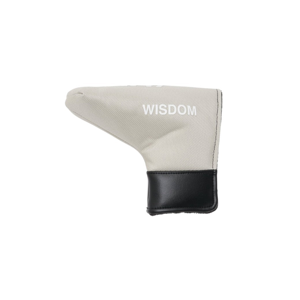 【TFW49】NYLON HEAD COVER PC パターカバー パター GREIGExBLK（TFW-T132610022）
