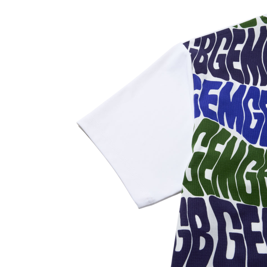 【GREEN EDGE MONKEYS】Original logo print T-shirt Tシャツ NAVY (ZZGEM-60353001)