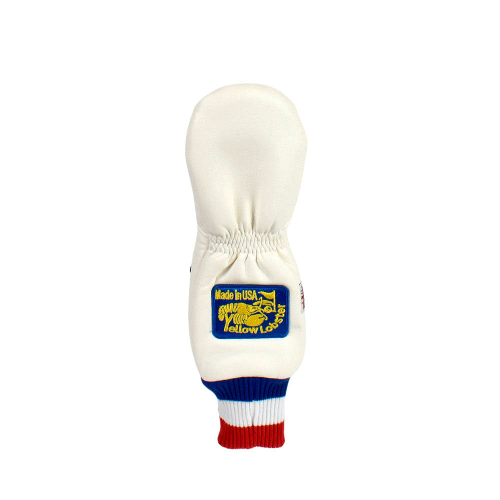 【数量限定再入荷】【Yellow Lobster】U-LEATHER UT ヘッドカバー ニューポートホワイト(YEL-HC003UT)