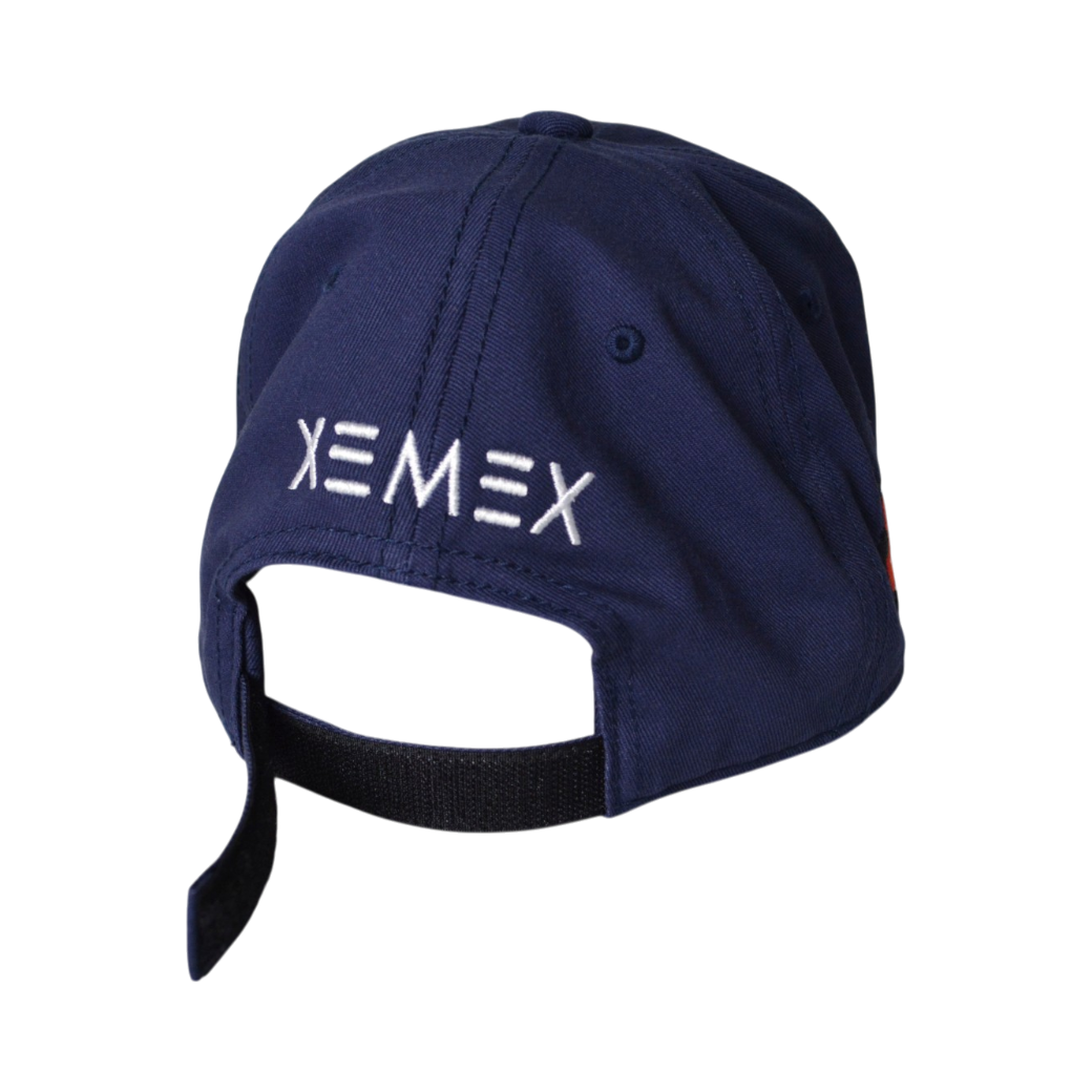 【熊本復興支援】ZEMEX×くまモン コラボレーション キャップ NAVY（XEM-CAPKUMA）