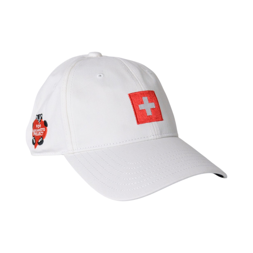 【熊本復興支援】ZEMEX×くまモン コラボレーション キャップ WHITE（XEM-CAPKUMA）
