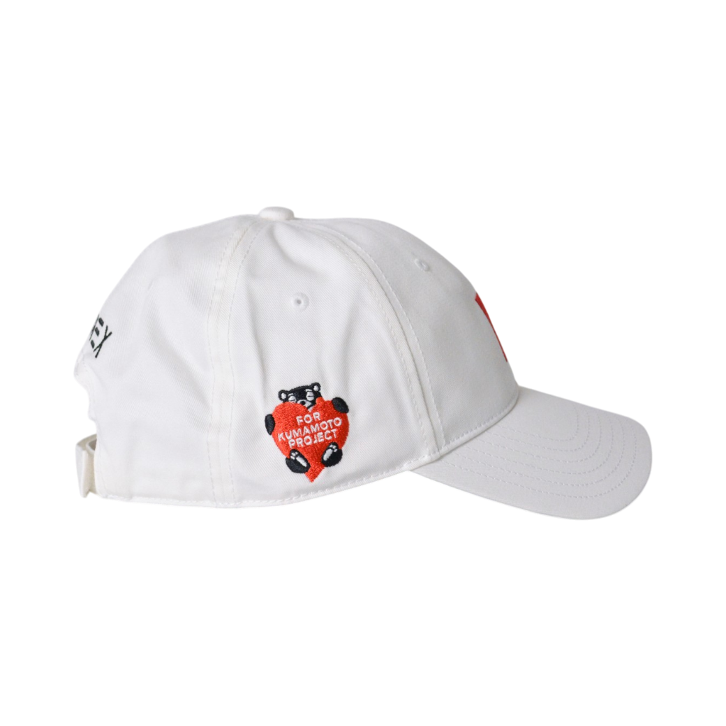 【熊本復興支援】ZEMEX×くまモン コラボレーション キャップ WHITE（XEM-CAPKUMA）