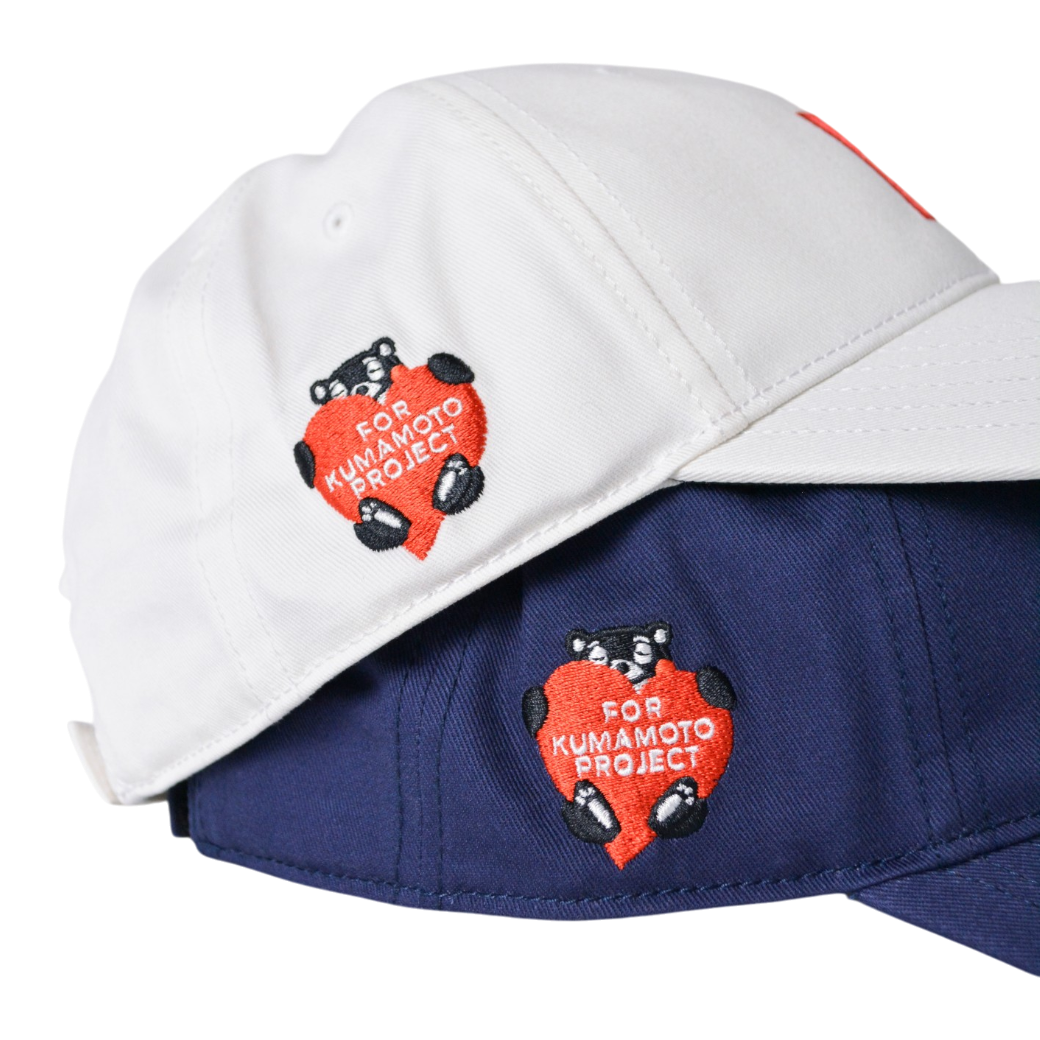【熊本復興支援】ZEMEX×くまモン コラボレーション キャップ NAVY（XEM-CAPKUMA）