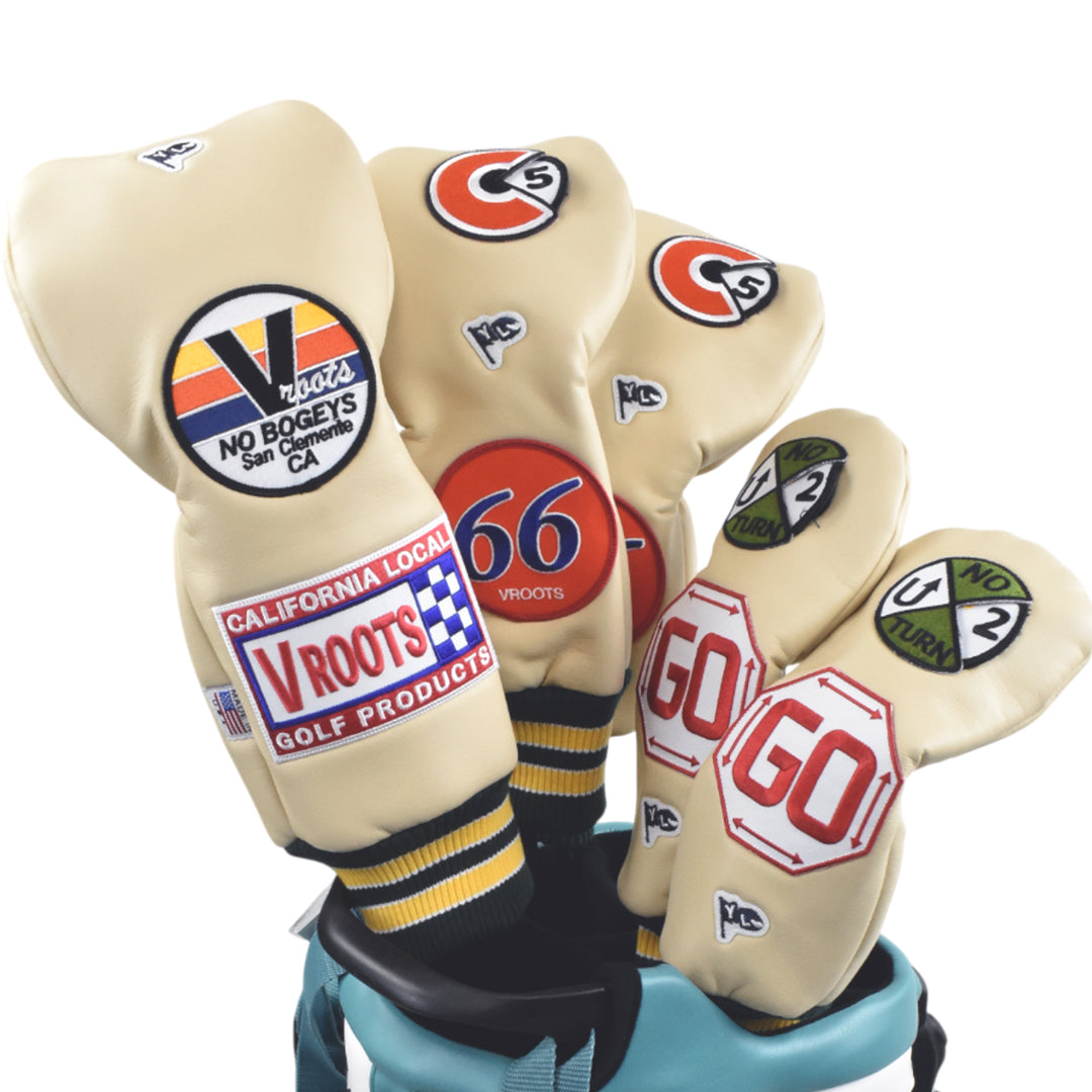 【NEW】【数量限定】【YellowLobster】U-LEATHER DR ドライバー用ヘッドカバー [サンド キャニオン] (YEL-HC003DR-SD-VNB)【直営店限定】【オンライン限定】