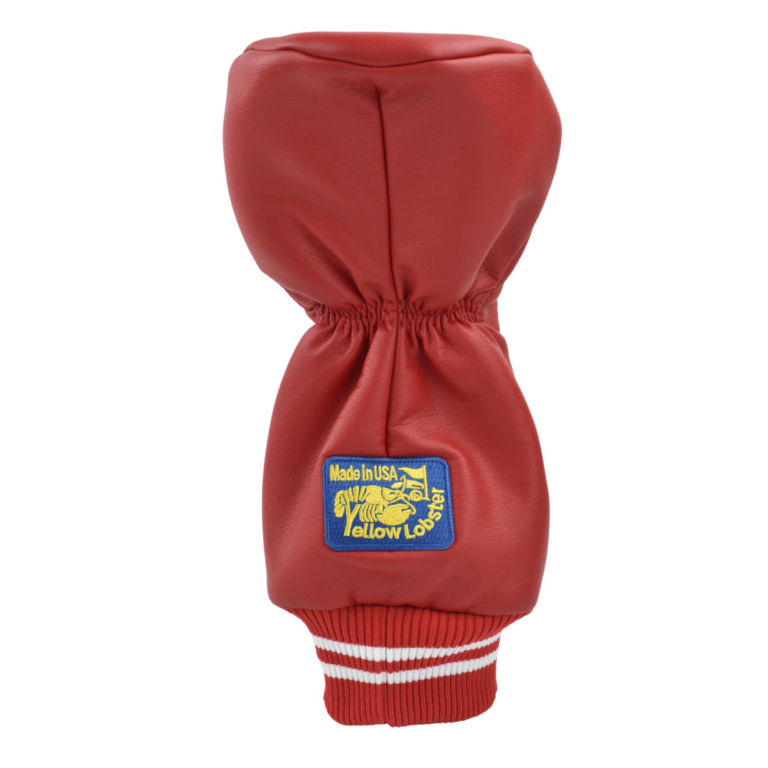 【NEW】【数量限定】【YellowLobster】U-LEATHER DR ドライバー用ヘッドカバー [アナハイムレッド] (YEL-HC003DR-RD-R66)【直営店限定】【オンライン限定】