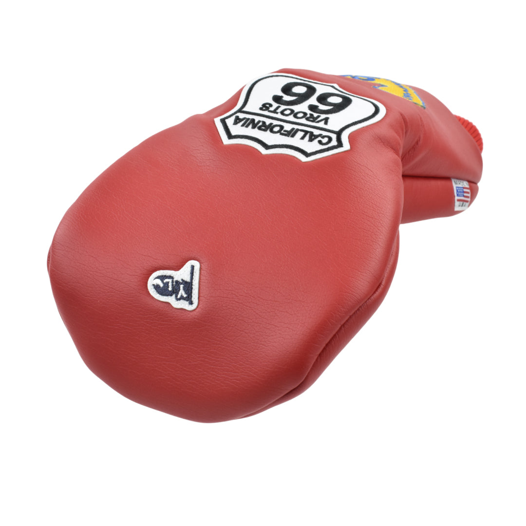 【NEW】【数量限定】【YellowLobster】U-LEATHER DR ドライバー用ヘッドカバー [アナハイムレッド] (YEL-HC003DR-RD-R66)【直営店限定】【オンライン限定】