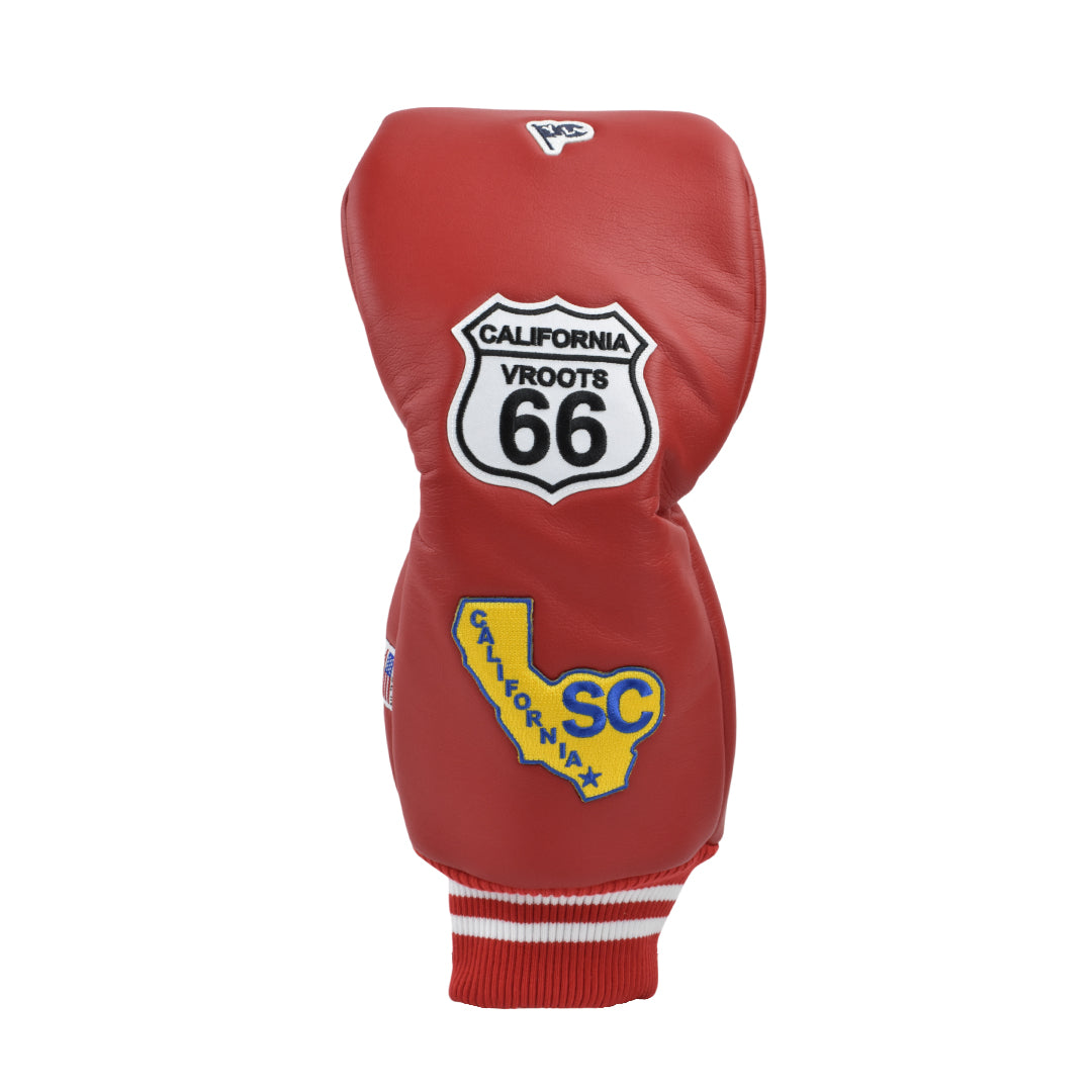 【NEW】【数量限定】【YellowLobster】U-LEATHER DR ドライバー用ヘッドカバー [アナハイムレッド] (YEL-HC003DR-RD-R66)【直営店限定】【オンライン限定】