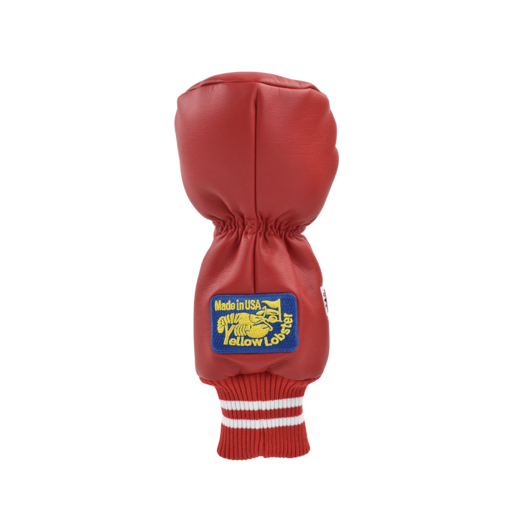 【NEW】【数量限定】【YellowLobster】U-LEATHER FW フェアウェイウッド用ヘッドカバー [アナハイムレッド] (YEL-HC003FW-RD-BGS)【直営店限定】【オンライン限定】
