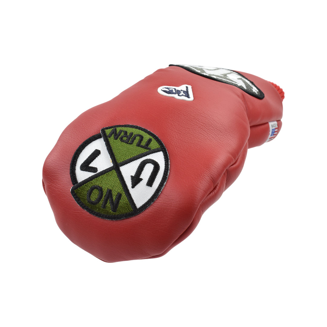 【NEW】【数量限定】【YellowLobster】U-LEATHER FW フェアウェイウッド用ヘッドカバー [アナハイムレッド] (YEL-HC003FW-RD-BGS)【直営店限定】【オンライン限定】