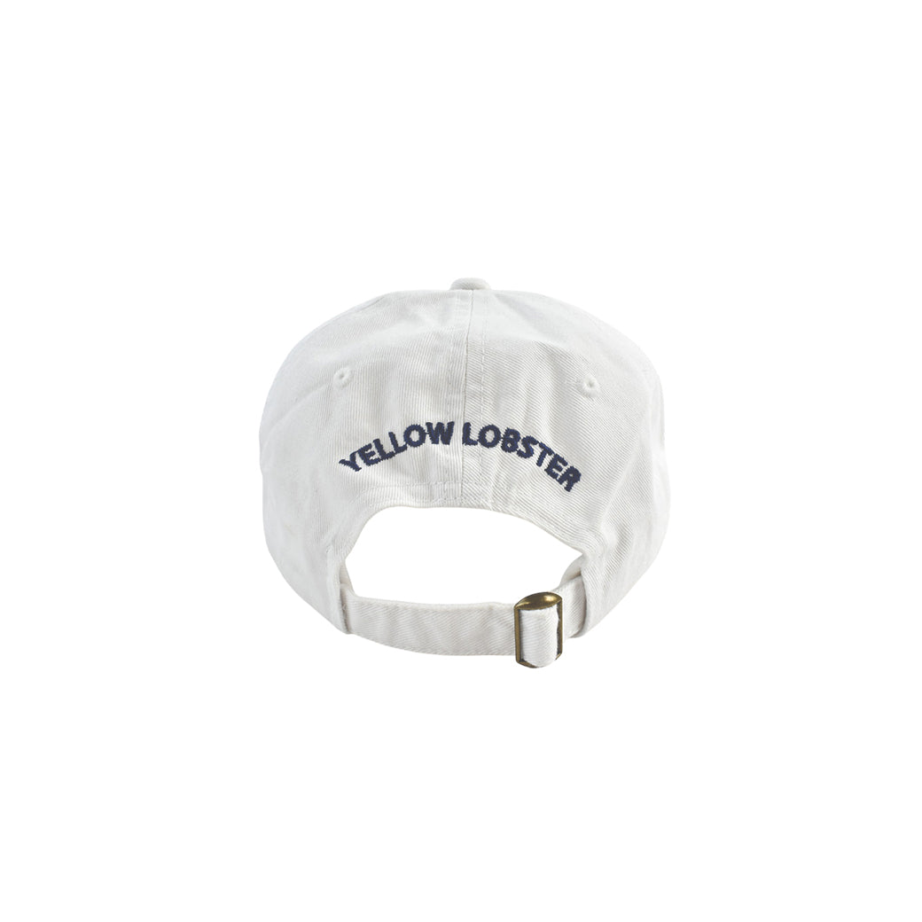 【yellow lobster】コットンキャップ YL-7100 WHITE (YEL-HWCM001)
