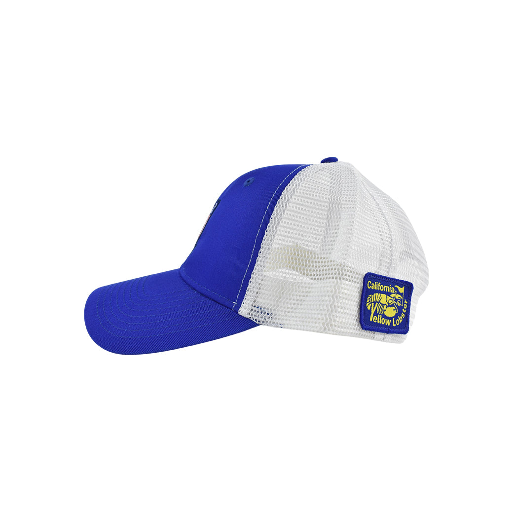 【yellow lobster】メッシュキャップ YL-7200 ROYAL / WHITE (YEL-HWCM002)