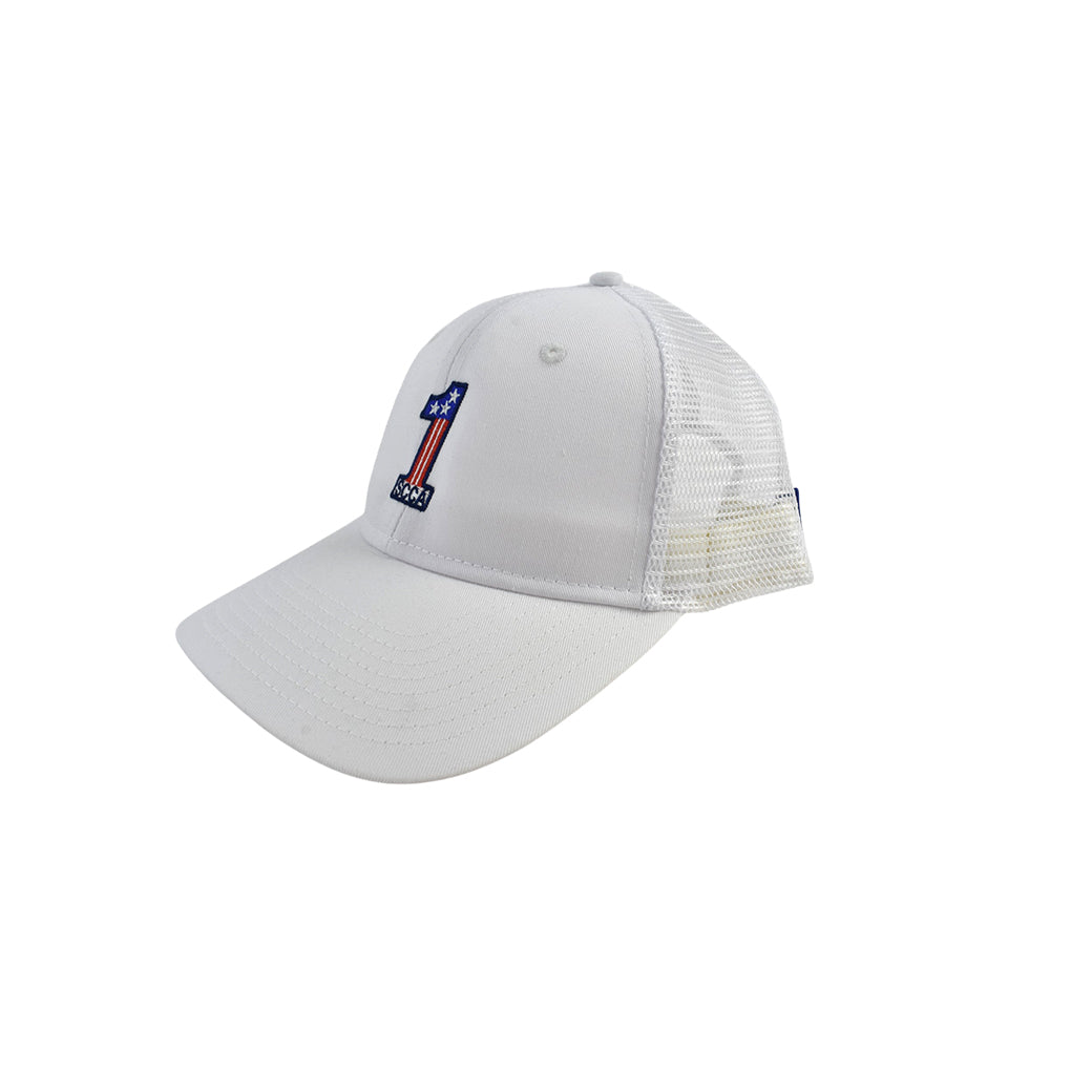 【yellow lobster】メッシュキャップ YL-7200 WHITE (YEL-HWCM002)