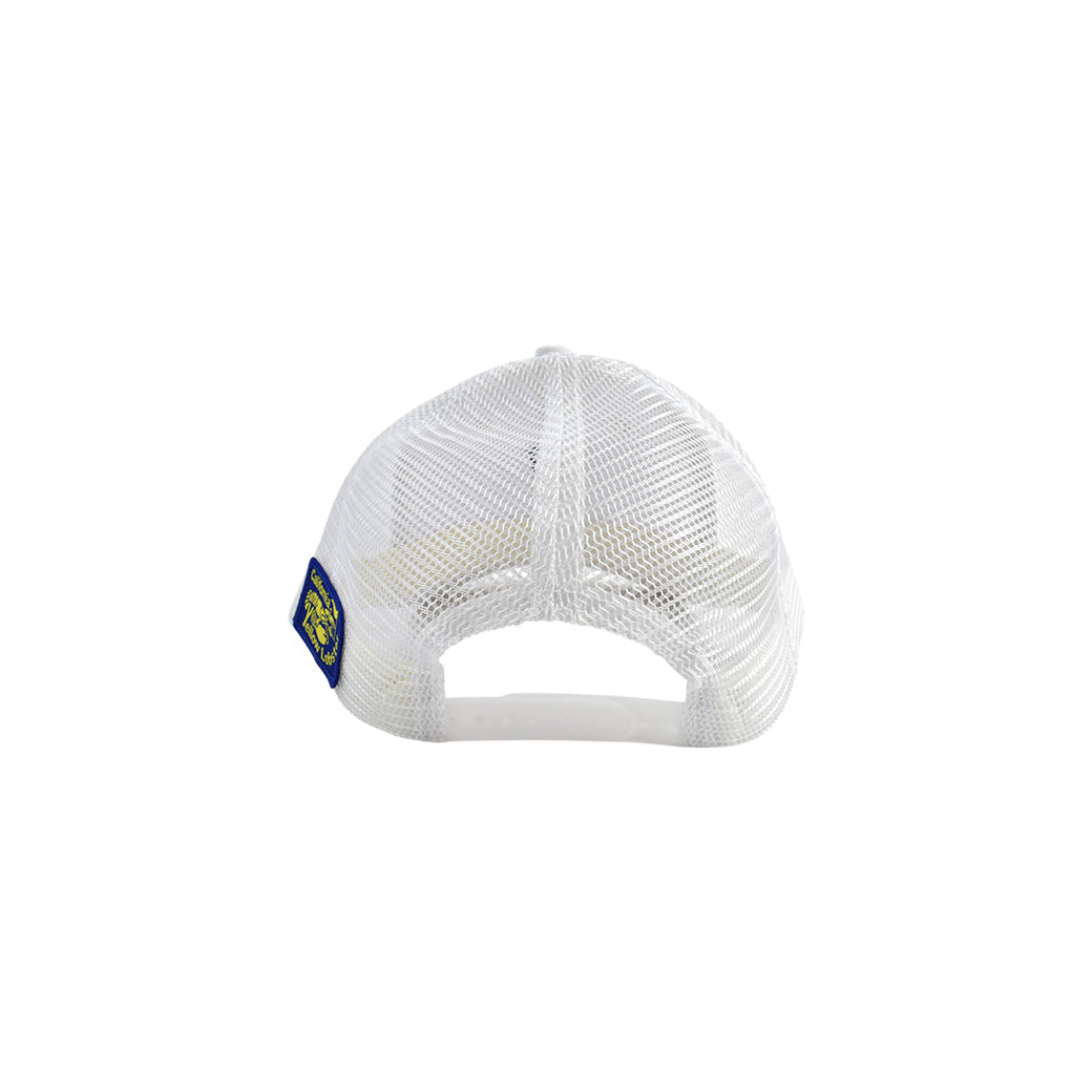 【yellow lobster】メッシュキャップ YL-7200 WHITE (YEL-HWCM002)