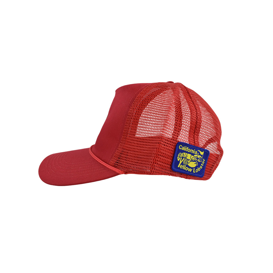 【yellow lobster】メッシュキャップ YL-7300 RED (YEL-HWCM003)
