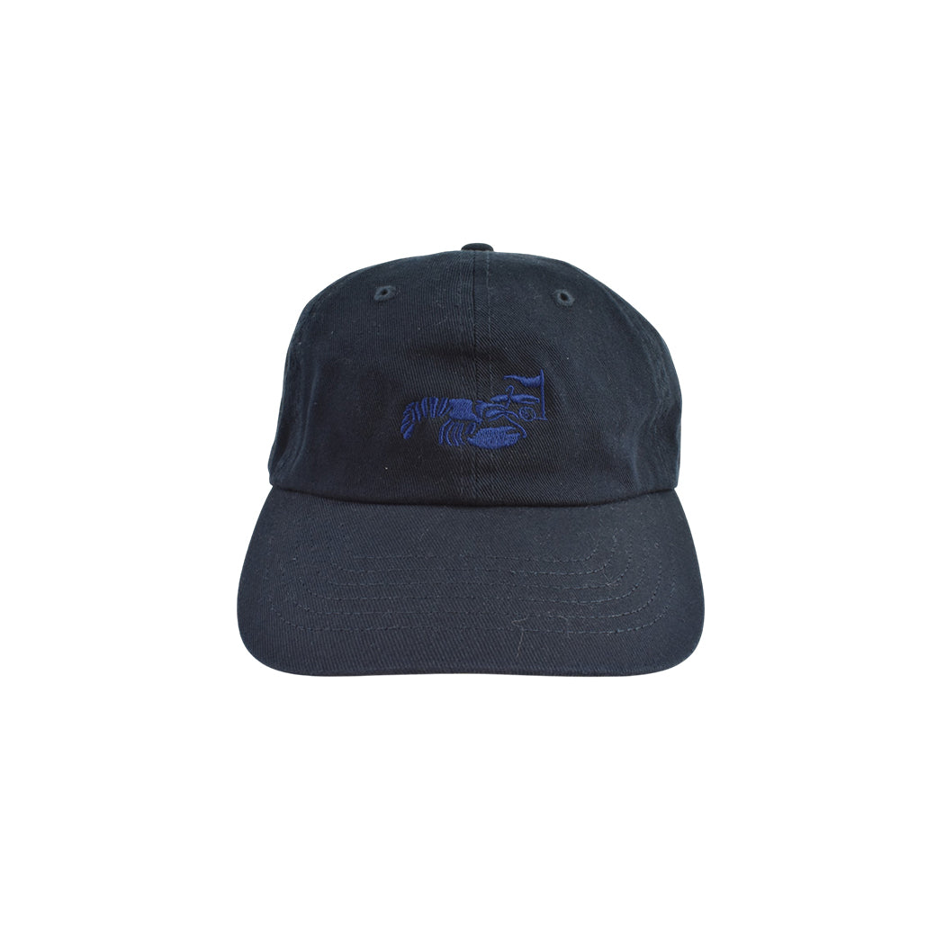 【yellow lobster】コットンキャップ YL-7400 NAVY (YEL-HWCM004)