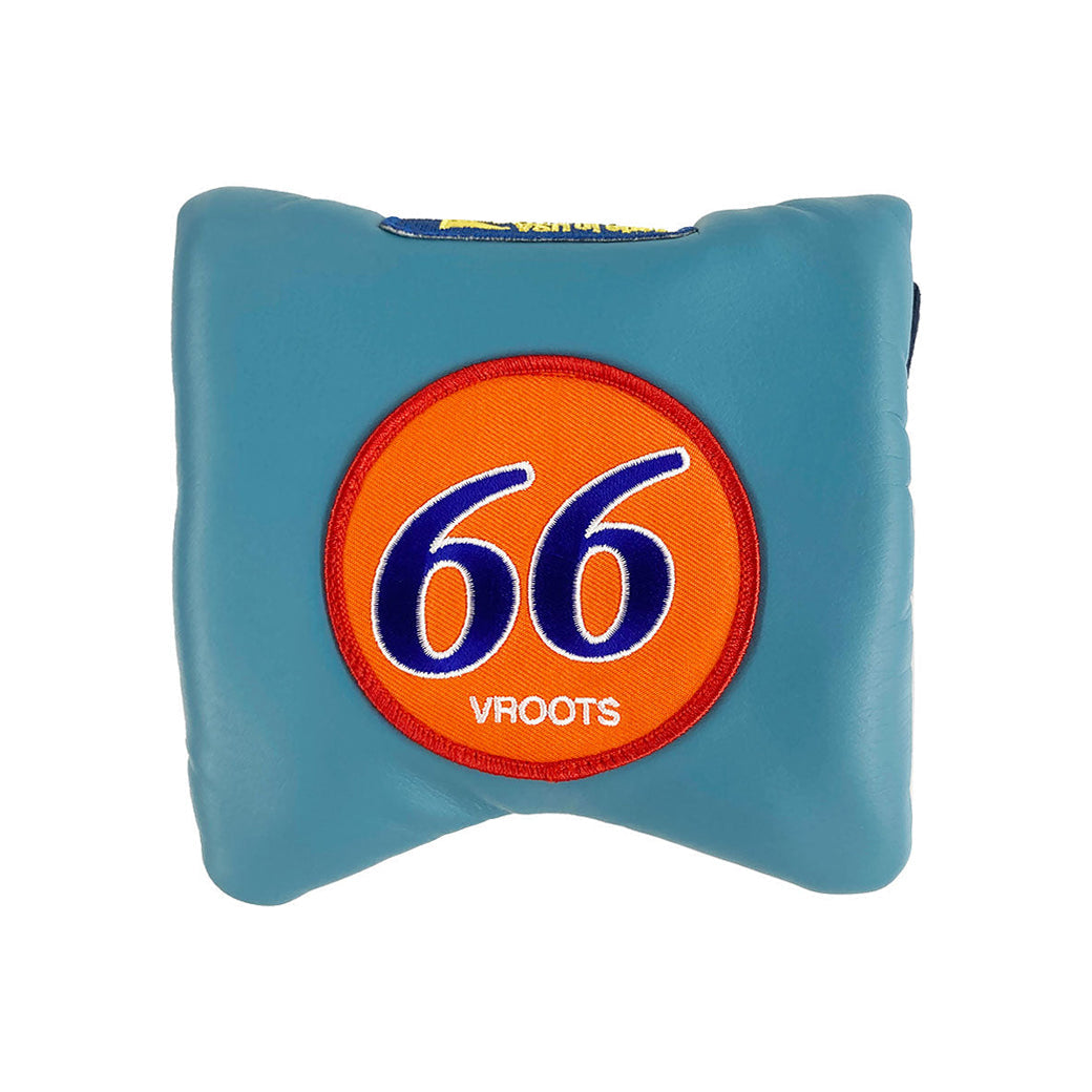 【yellow lobster】ネオマレット型 パターカバー フィッシュテール (NMF) オーシャンサイドブルー YEL-PTCM004MF