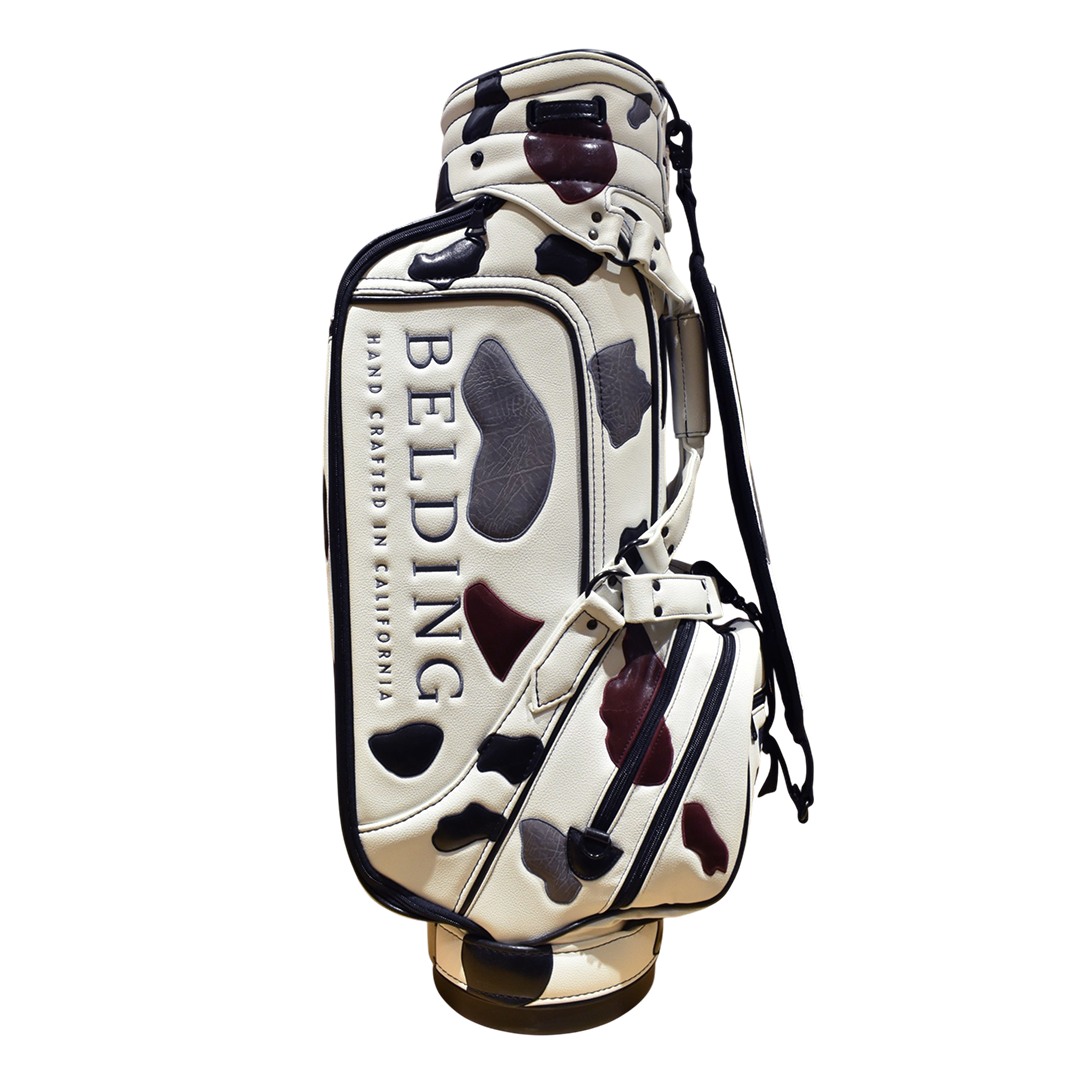 BELDING Caddy Bag (8.5) XL Staff Bag with Cow Patch and Logo (model: HBCB-850139) 