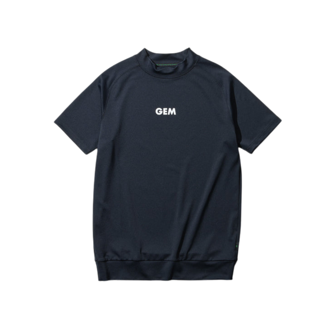 GREEN EDGE MONKEYS】Mock neck harf sleeve モックネック Tシャツ