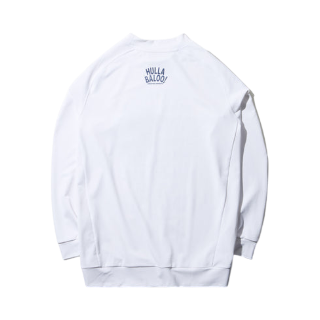 【GREEN EDGE MONKEYS】Mock neck long sleeve ロングスリーブTシャツ WHITE (ZZGEM-60353004)
