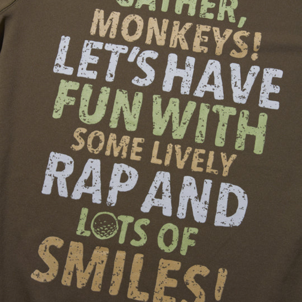 GREEN EDGE MONKEYS】Mock neck long sleeve ロングスリーブTシャツ