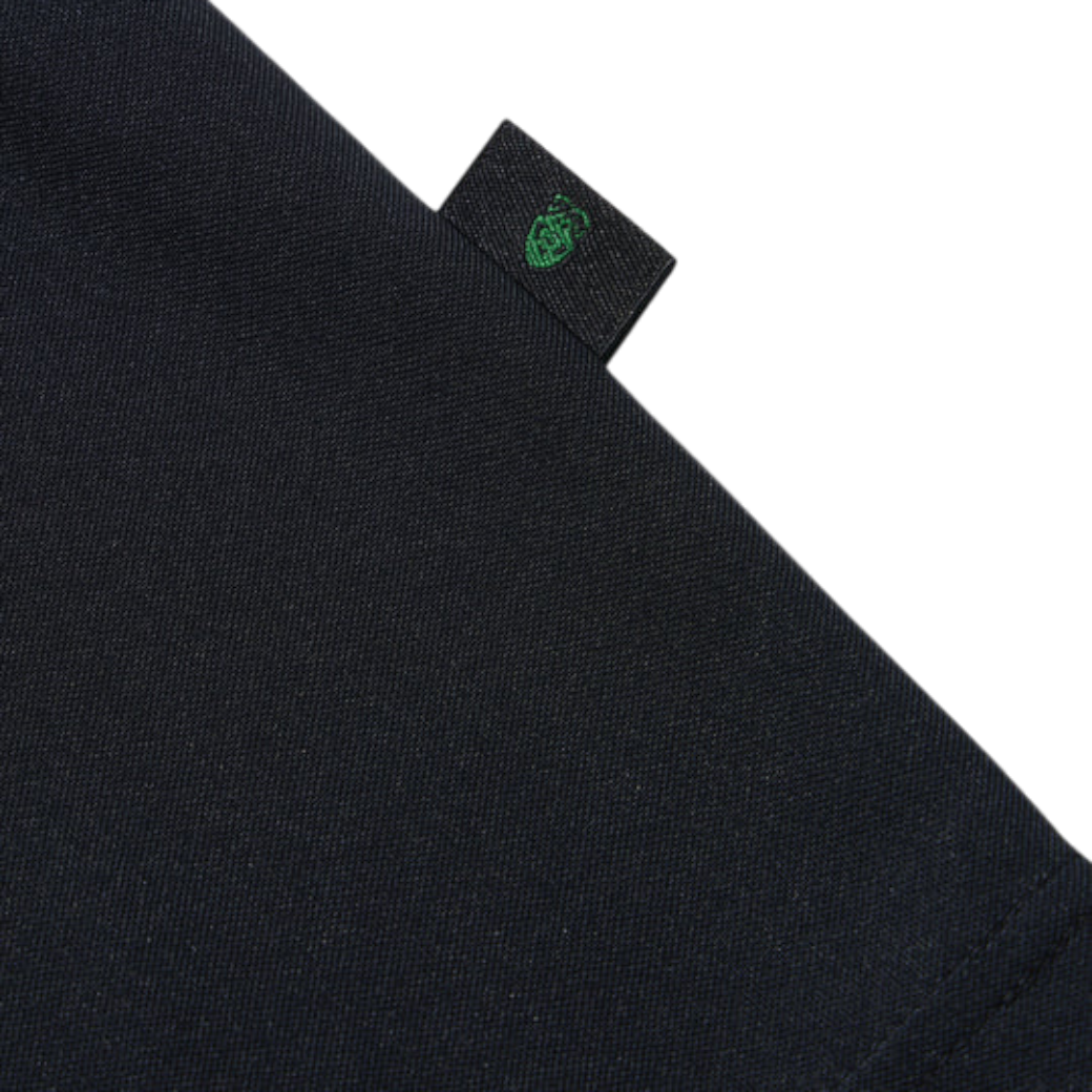 【GREEN EDGE MONKEYS】Micro kanoko cool polo ポロシャツ BLACK (ZZGEM-60353006)
