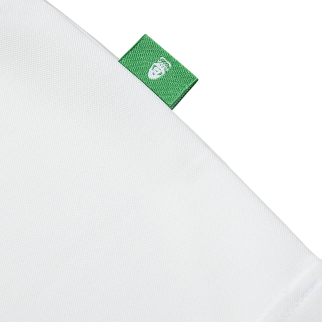【GREEN EDGE MONKEYS】Micro kanoko cool polo ポロシャツ WHITE (ZZGEM-60353006)