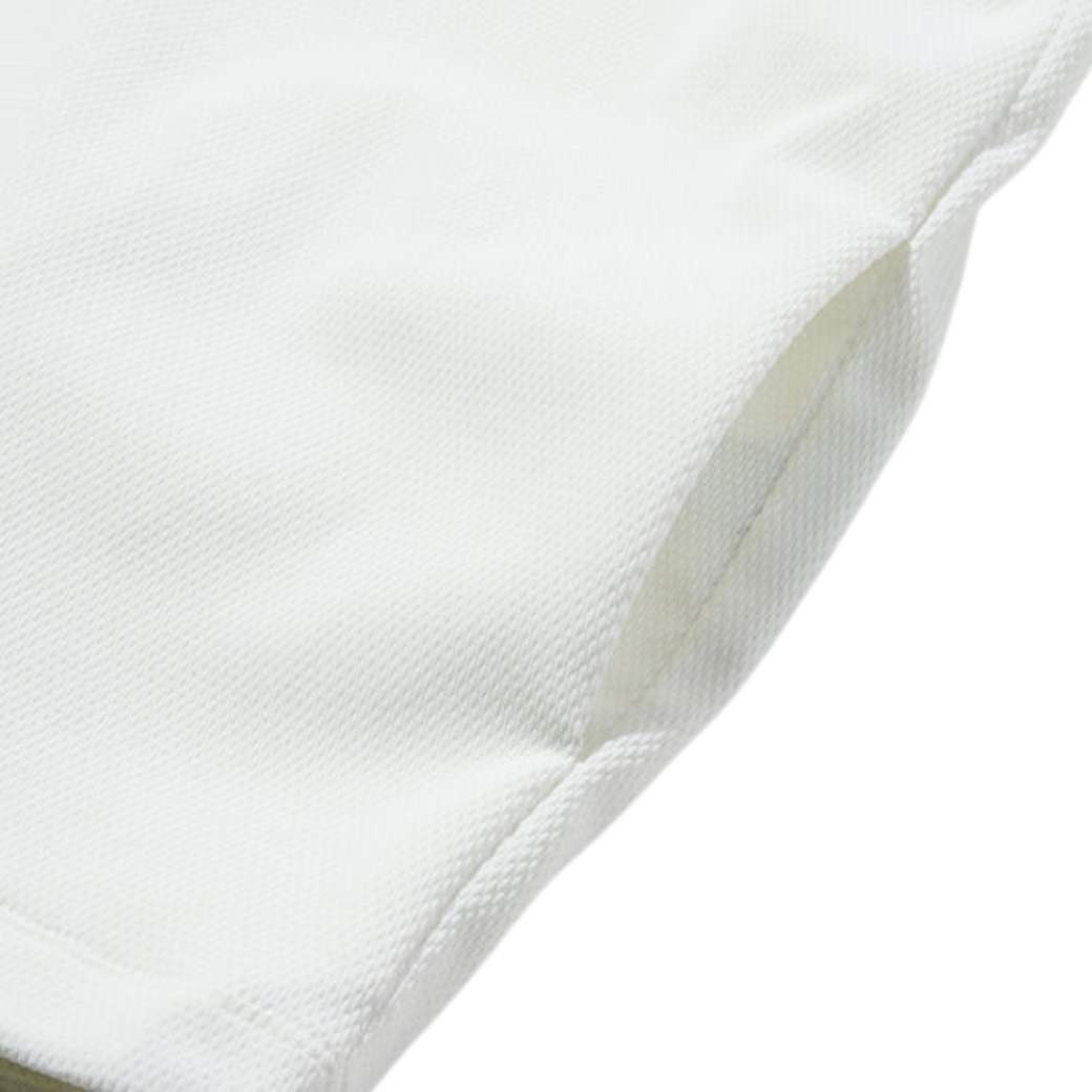 【GREEN EDGE MONKEYS】Popcorn knit mock モックネック Tシャツ WHITE (ZZGEM-60353007)