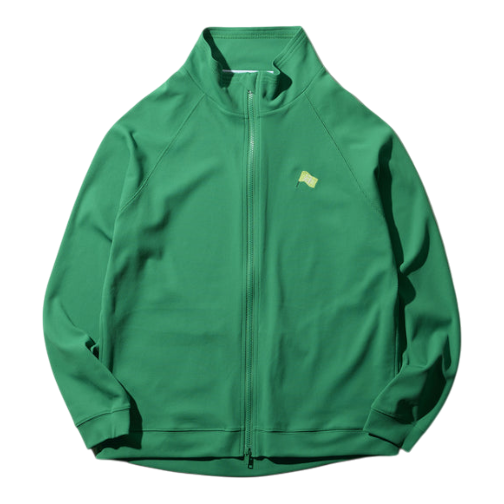 【GREEN EDGE MONKEYS】Popcorn knit blouson ブルゾン GREEN (ZZGEM-60353008)