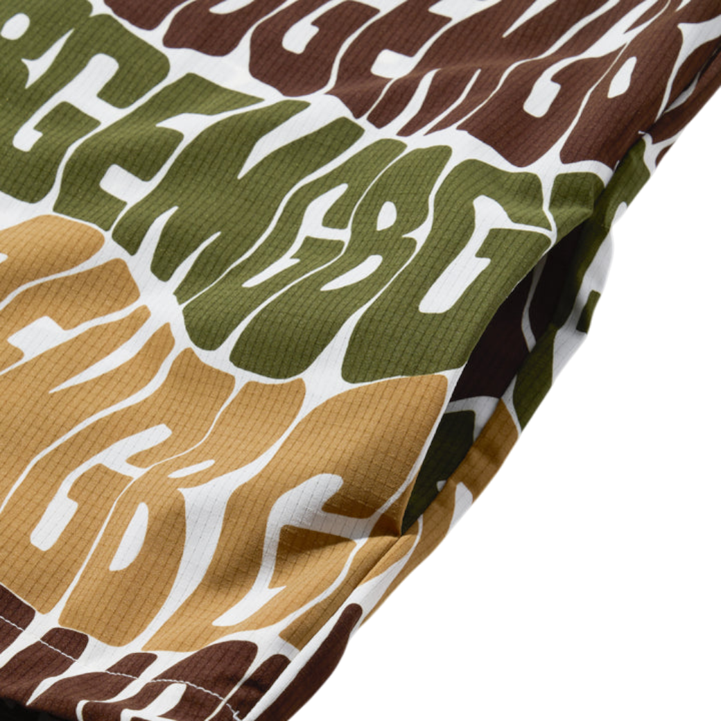 【GREEN EDGE MONKEYS】Original print mock neck モックネック Tシャツ BEIGE (ZZGEM-60353010)