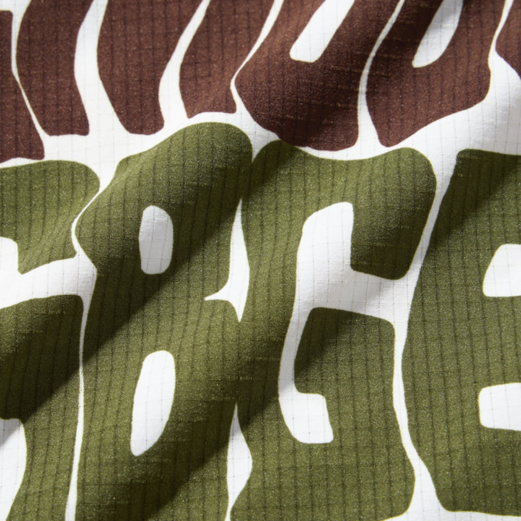 【GREEN EDGE MONKEYS】Original print mock neck モックネック Tシャツ BEIGE (ZZGEM-60353010)