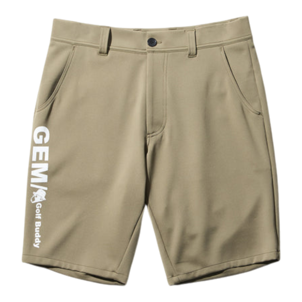 【GREEN EDGE MONKEYS】Neoprene double pants ショートパンツ KHAKI (ZZGEM-60355102)