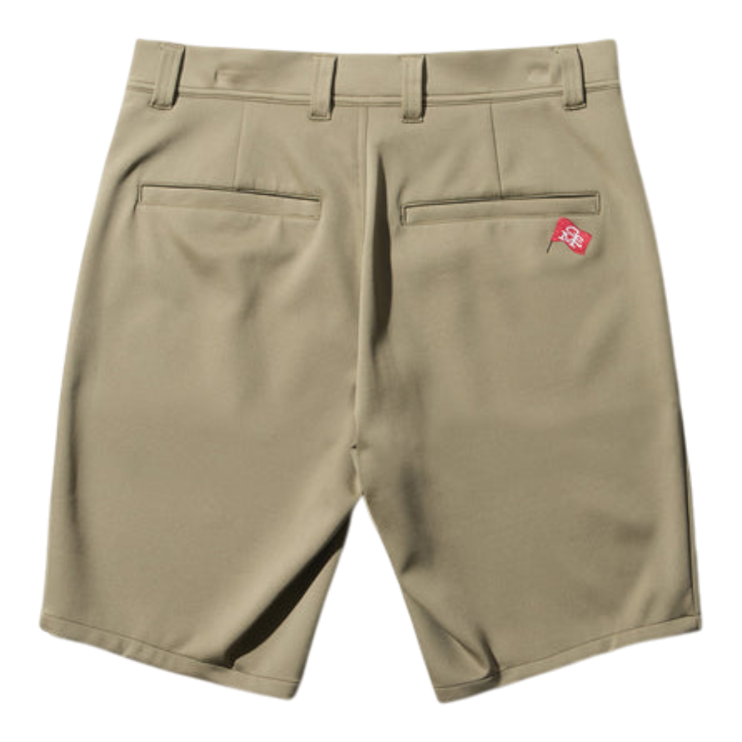 【GREEN EDGE MONKEYS】Neoprene double pants ショートパンツ KHAKI (ZZGEM-60355102)