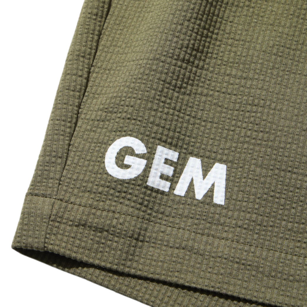【GREEN EDGE MONKEYS】Knit soccer short pants ショートパンツ KAHKI (ZZGEM-60355104)