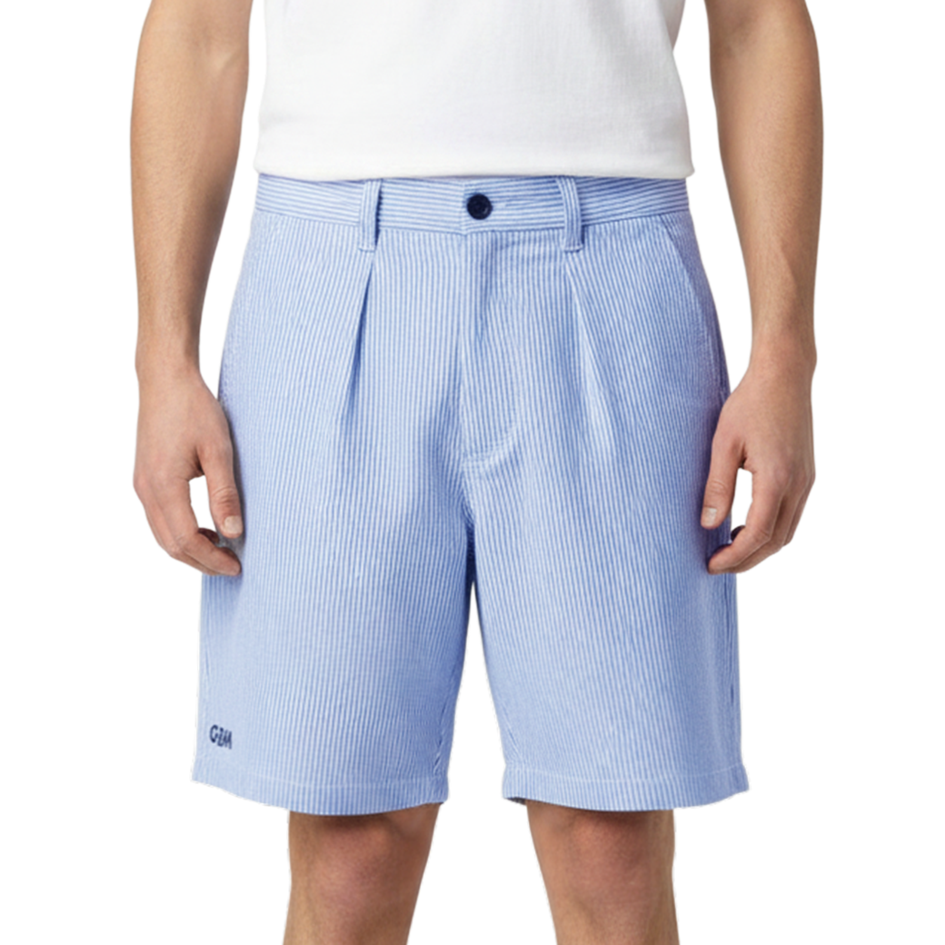 【GREEN EDGE MONKEYS】Knit soccer short pants ショートパンツ Clear Blue (ZZGEM-60355104)