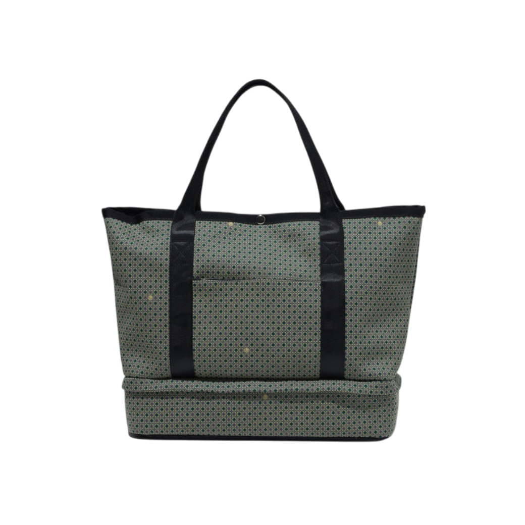【GREEN EDGE MONKEYS】Jacquard tote bag トートバッグ GREEN (ZZGEM-60357301)