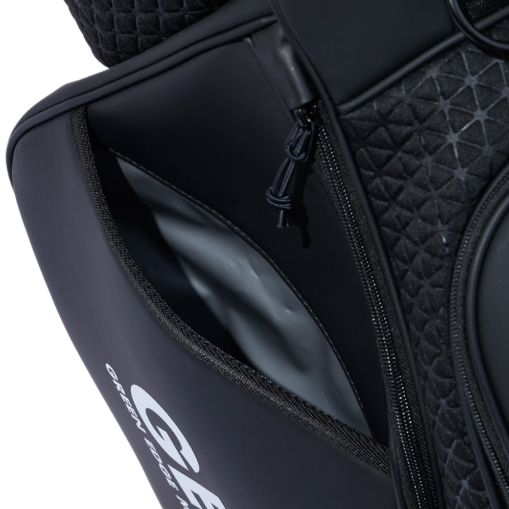 【GREEN EDGE MONKEYS】Original caddy bag キャディバッグ BLACK (ZZGEM-60357302)