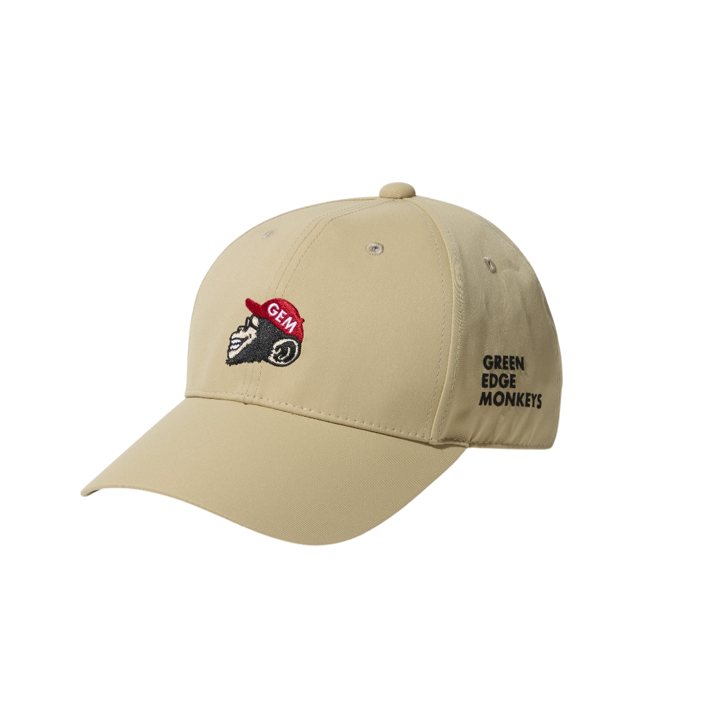 【GREEN EDGE MONKEYS】CAP キャップ BEIGE (ZZGEM-60357602)