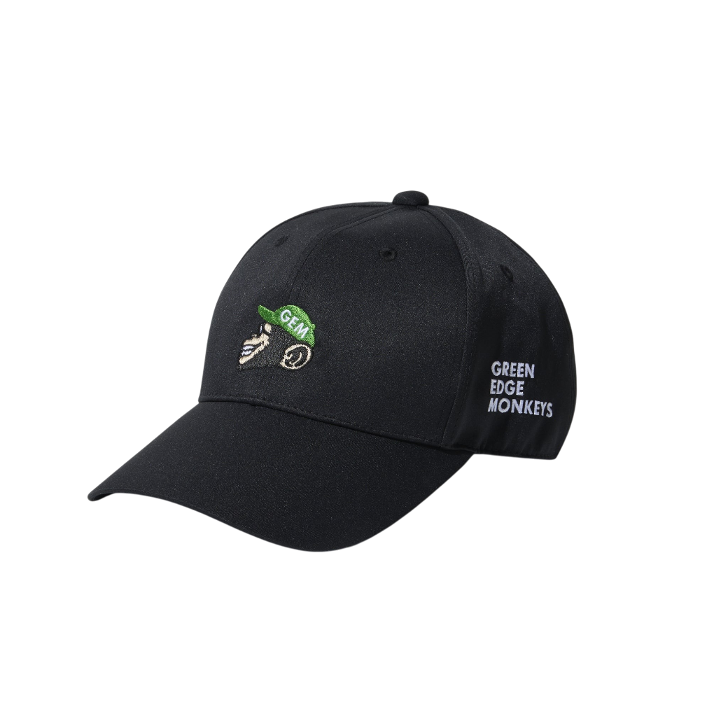 【GREEN EDGE MONKEYS】CAP キャップ BLACK (ZZGEM-60357602)