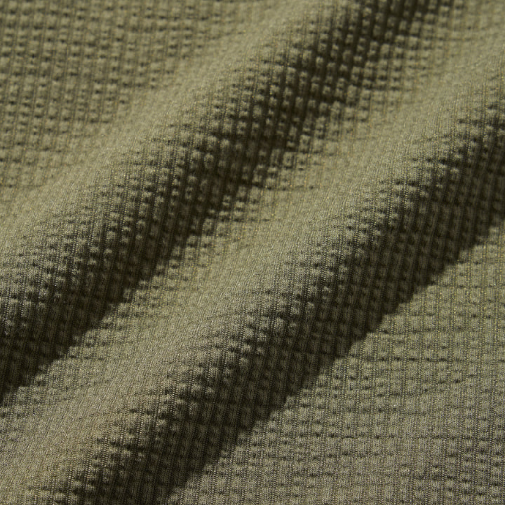 【GREEN EDGE MONKEYS】Knit soccer Shirt シャツ M L XL KHAKI (ZZGEM-60358001)