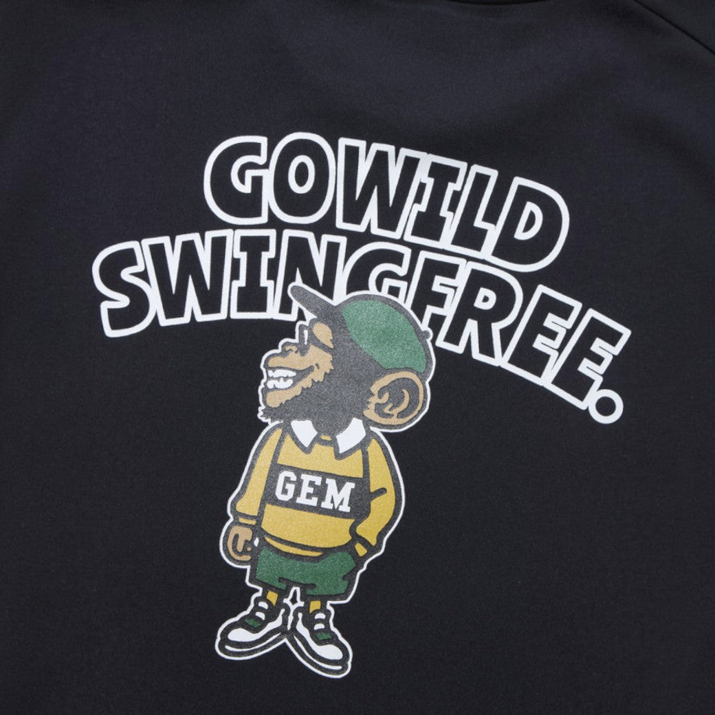 【GREEN EDGE MONKEYS】Jersey sweatshirt スウェット BLACK (ZZGEM-60363002)