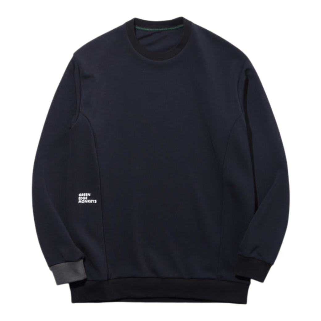 【GREEN EDGE MONKEYS】Jersey sweatshirt スウェット BLACK (ZZGEM-60363002)