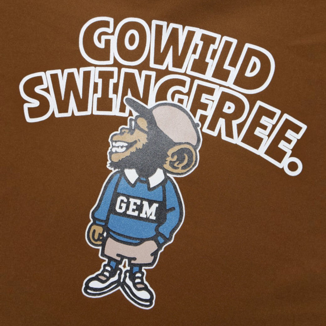 【GREEN EDGE MONKEYS】Jersey sweatshirt スウェット BROWN (ZZGEM-60363002)