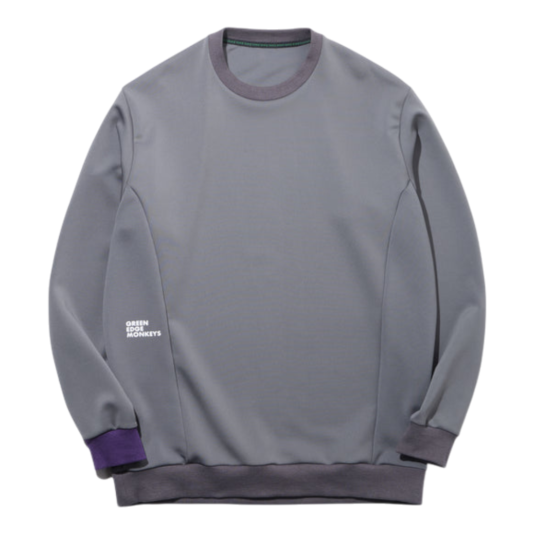 【GREEN EDGE MONKEYS】Jersey sweatshirt スウェット GRAY (ZZGEM-60363002)