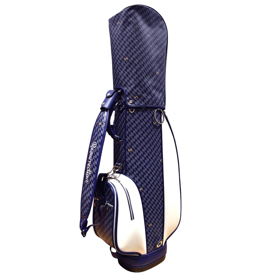 【Resurrection】RALLINA NO.3 ラリーナ キャディバッグ NAVY BLUE (ZZRES-RAL3)